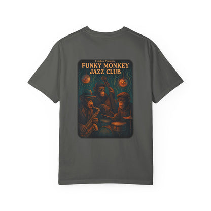Funky monkey jazz club tee - pepper