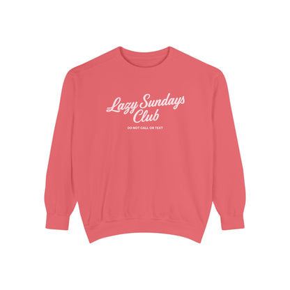 Lazy Sundays club crew