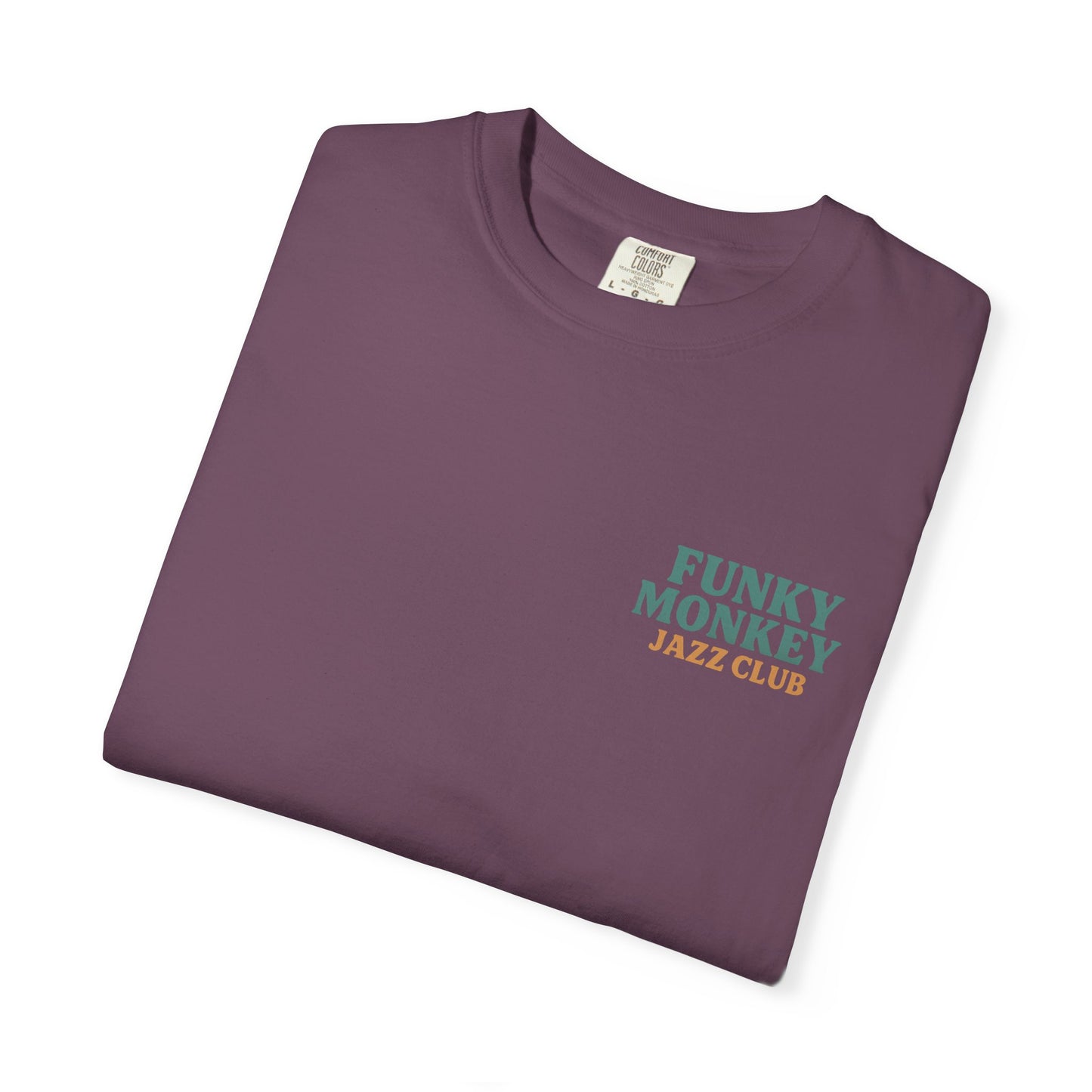 Funky monkey jazz club tee - berry