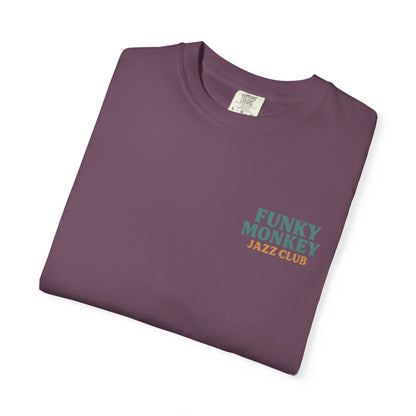 Funky monkey jazz club tee - berry