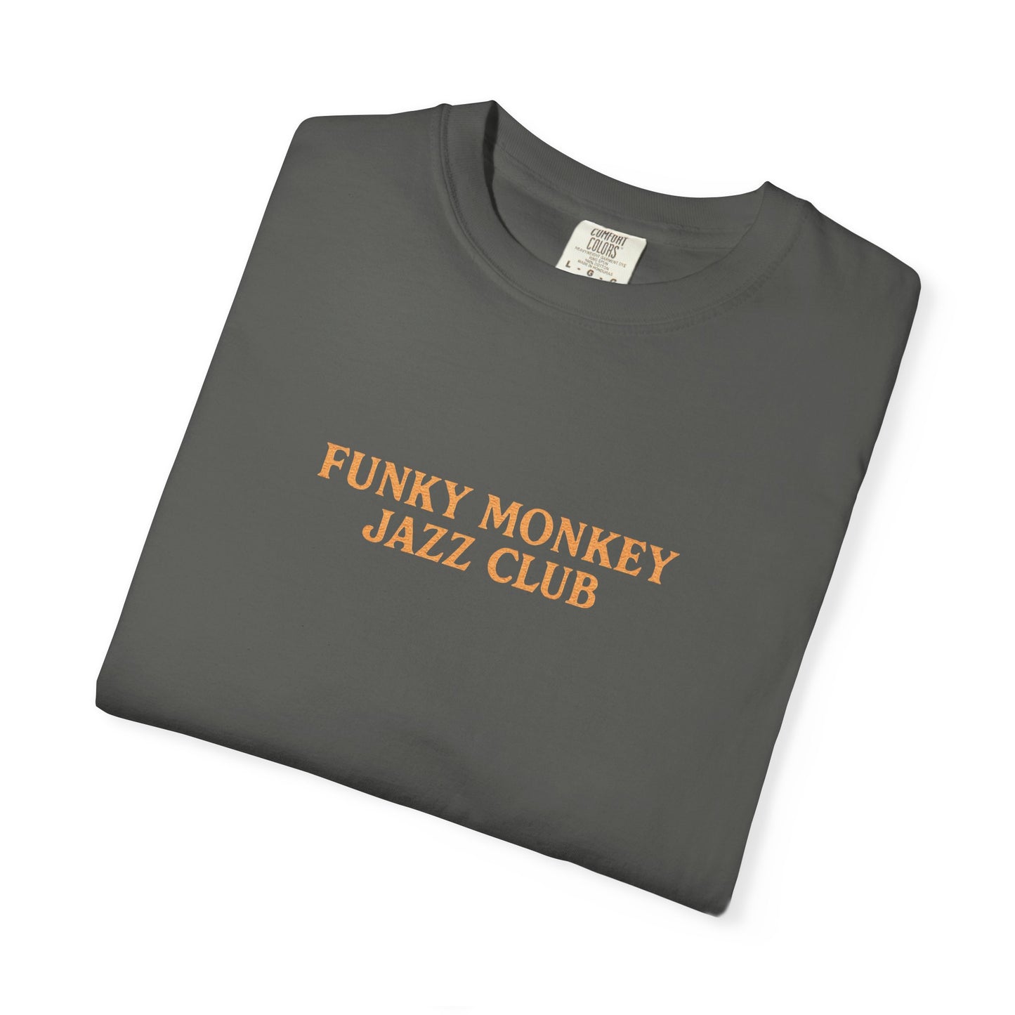 Funky monkey jazz club tee - pepper