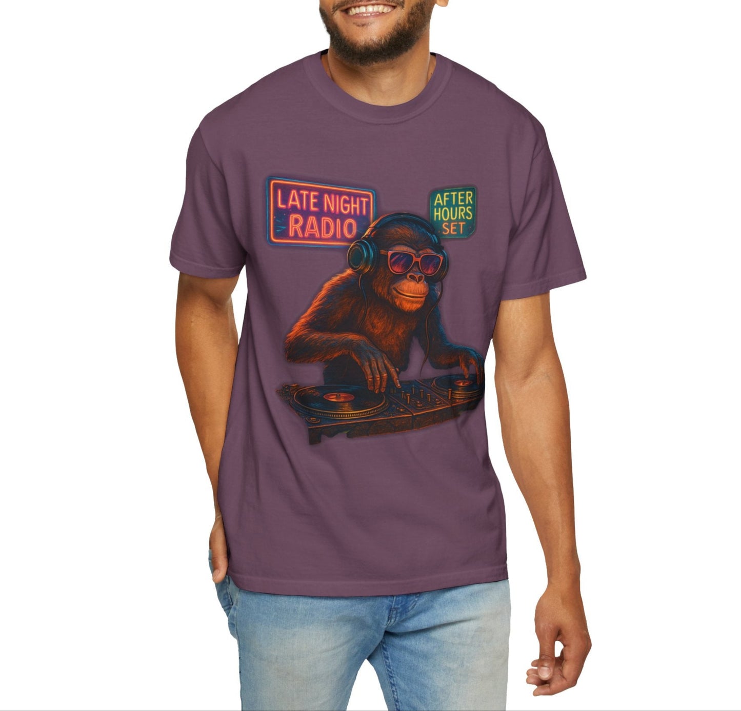 Monkey DJ tee