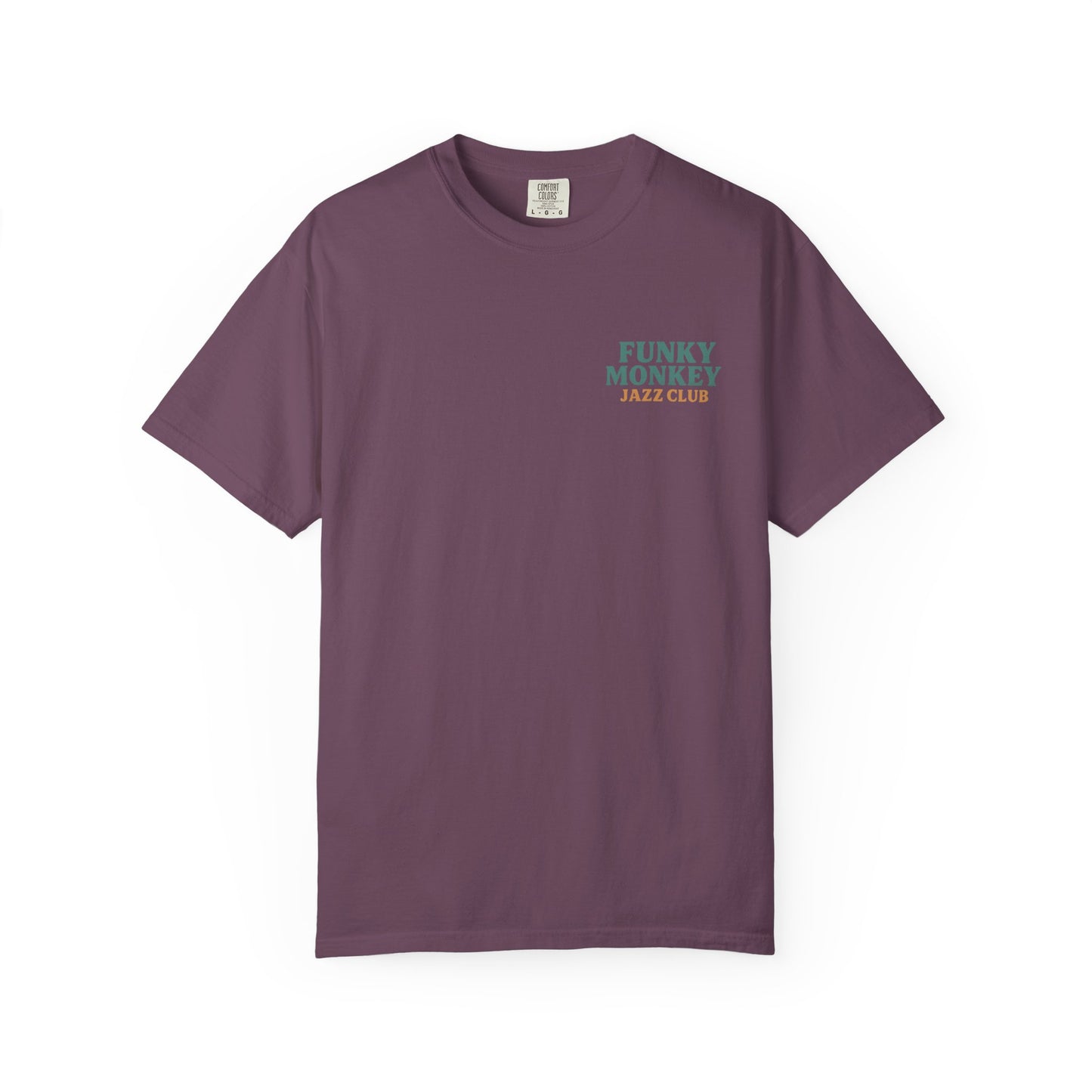 Funky monkey jazz club tee - berry